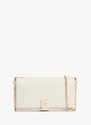 TH Monogram Chain Strap Crossbody Bag